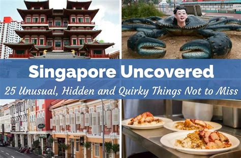 weird things in singapore|29 Interesting Places in Singapore: Uncover the Unusual .